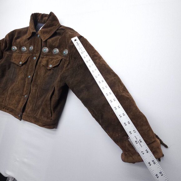 Moschino Vintage Southwestern Fringe Velvet Jacket - Picture 11 of 13